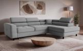 OTTO home Ecksofa AADEN Schlafsofa 254 cm - OTTO. Verlässliche Qualität., mit Bettfunktion, Bettkasten, Kopfstützen, rechts/links bestellbar