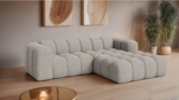 OTTO home Ecksofa KALLIE L-Form, 248 cm - OTTO. Verlässliche Qualität., Bubble Optik, moderne Steppung, hoher Sitzkomfort