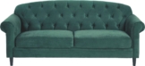ATLANTIC home collection 2-Sitzer Carla, in Samtverloursbezug, mit Stauraum unter der Sitzfläche