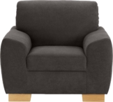 DOMO collection Sessel Incanto, kubische Formensprache, komfortabel, flache Armlehnen