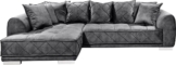 ED EXCITING DESIGN Ecksofa Sentina L-Form, mit Rückenkissen