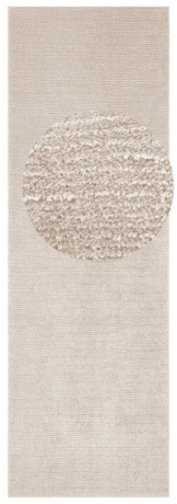 HANSE Home Teppich Supersoft, rechteckig, Höhe: 10 mm, Kurzflor, Läufer Modern, Einfarbig, Wohnzimmer, Schlafzimmer