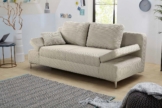 Jockenhöfer Gruppe Schlafsofa Jano, B: 202 cm, Liegefl. 144x200 cm, mit Bettfunktion, Bettkasten, Armteilverstellung & 1 Zierkissen