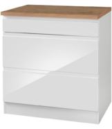 KOCHSTATION Kochfeldumbauschrank KS-Virginia 80 cm breit