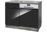 KOCHSTATION Spülenschrank KS-Virginia 110 cm breit, inklusive Einbauspüle