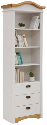 OTTO home Regal Konrad, aus Massivholz, für Kinderzimmer, mit Metallgriffen, Made in Europa