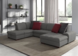 sit&more Wohnlandschaft Luxor U-Form, wahlweise mit Bettfunktion, Bettkasten und Kopfteilverstellung