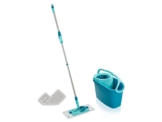 Leifheit Bodenwischer Set CLEAN TWIST M Ergo für alle glatten Böden und die Trockenreinigung