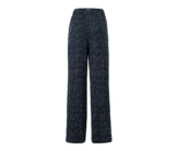 Tchibo - Bedruckte Palazzohose - Damen - Gr. XL - dunkelblau/print