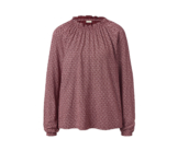Tchibo - Bedrucktes Blusenshirt - Damen - Gr. XL - dunkelrot/print