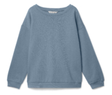 Tchibo - Kinder-Sweatshirt mit angerauter Innenseite - Kinder - Gr. 134/140 - blau
