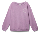 Tchibo - Kinder-Sweatshirt mit angerauter Innenseite - Mädchen - Gr. 170/176 - hellgrau