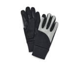 Tchibo - Windprotection-Handschuhe mit Reflektorbesatz - Unisex - Gr. 6,5 - silber